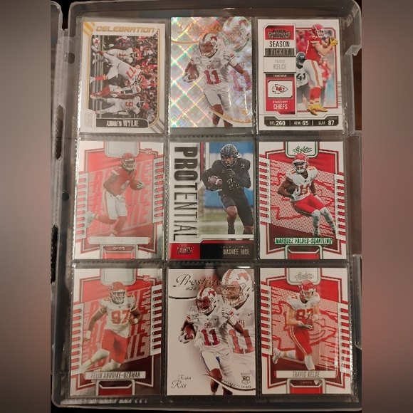Kansas City Chiefs Team Cards (Rashee Rice Set) - Picture 2 of 15